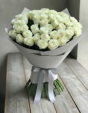 Букет 35 Белых роз в Володарском
