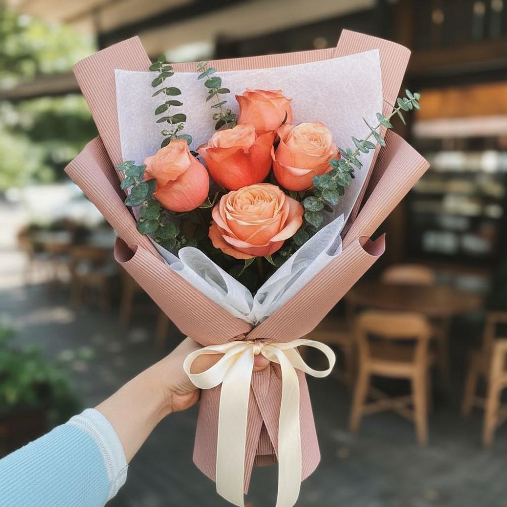 Букет цветов из: Розы в Володарском