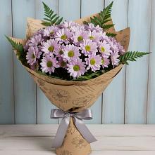 Букет цветов из:  Хризантемы в Володарском