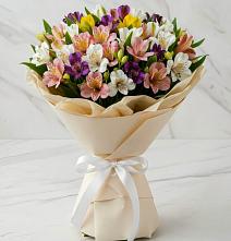 Букет цветов из:  Альстромерии в Володарском
