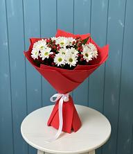 Букет цветов из:  Хризантемы в Володарском