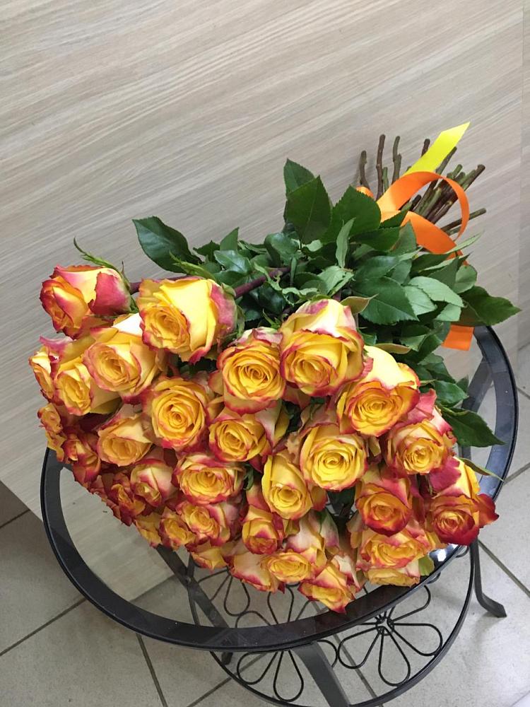 Букет Желтые розы в Володарском