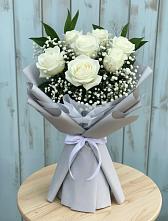 Букет цветов из:  Розы в Володарском