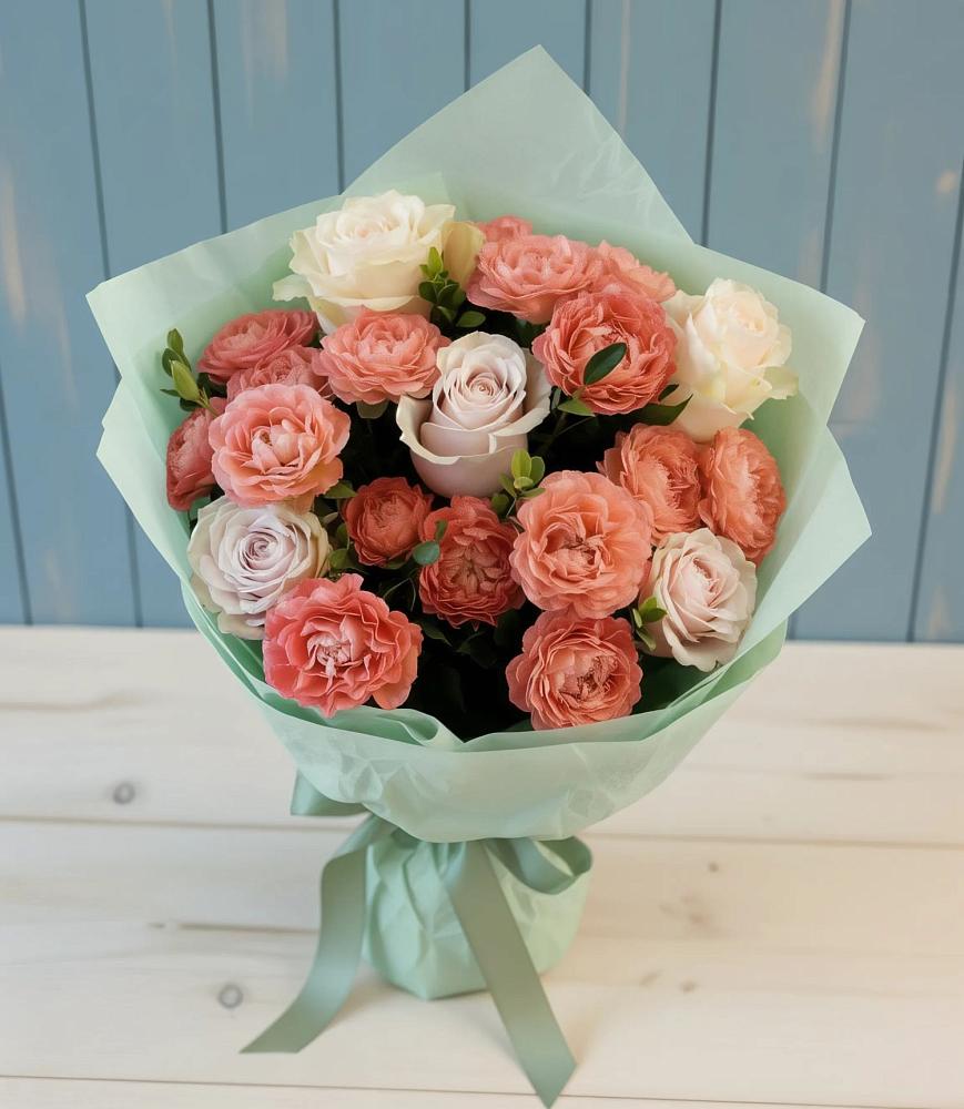 Букет цветов из: Розы в Володарском