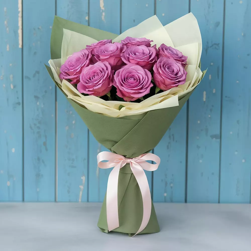 Букет Розы Фёрст Леди в Володарском