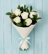 Букет цветов из:  Розы в Володарском