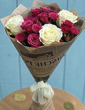 Букет цветов из:  Розы в Володарском