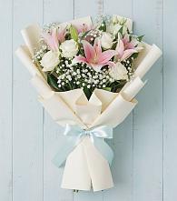 Букет цветов из:  Лилии в Володарском